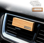 4 Packs Pine&Sage Scented Natural Wood Vent Clips,【No More Stuffy Air】 Odor Eliminator Car Scents Air Freshener Refills, Long Lasting Fragrance Diffuser, SUV Essentials Gift for Men
