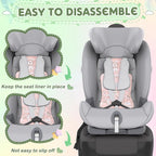 Pinkunn 2 Pcs Gel Car Seat Cooling Pad for Baby Summer Breathable Ice Cushion Multifunctional Ice Stroller Cooler Mat for Stroller Baby Dining Chair Child Safety Seat(Vivid Color,Forest, Animal)