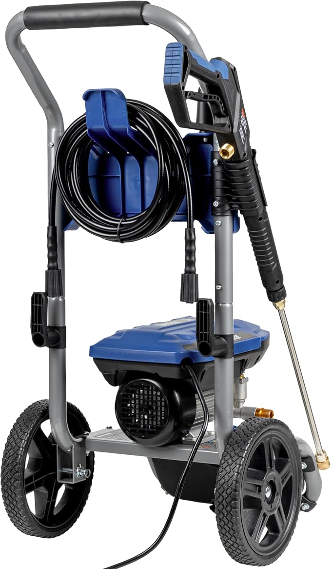 Westinghouse WPX3200e Electric Pressure Washer, 3200 Max PSI and 1.76 Max GPM, Induction Motor, Onboard Soap Tank, Spray Gun and Wand, 5 Nozzle Set, for Cars/Fences/Driveways/Homes/Patios/Furniture