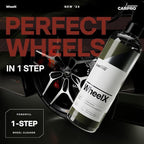 CARRO WheelX Wheel & Tire Cleaner Spray for Car Detailing - Professional 1-Step Formula, Safe on Chrome & Powder Coated Wheels, Rims, Calipers - Removes Dirt, Brake Dust, Grease - 1 Liter (34 fl oz)