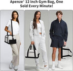 Small Gym Bag Carry On Bag - 12 in Mini Duffle Bag Lightweight for Overnight Travel(Beige)