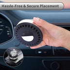 Artillery Solar Air Freshener- 360 Rotating Car Aromatherapy Diffuser Auto Dashboard Decor, 2025 New Military Model Rotating Ornament for Men Women and Military Enthusiast (Golden, Without perfume1)