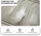 2 Pack Front Leatherette Seat Covers Faux Leather Bottom Car Seat Covers, Super Breathable,Anti-Slip,Universal Seat Covers for Cars,Full Wrapping Edge Fit for Most Sedans SUV Pick-up (2 Pack Gray)