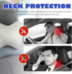 2PCS Car Headrest Pillow,Soft & Comfortable Car Neck Pillow for Driving Fatigue Relieve,All-Season Universal Cars Head Rest Pillows Automotive Interlor Accessorles for Cars (Gray/2PCS)