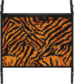 Tiger Stripes Car Roof Storage Bag Auto Seat Storage Hanging Bag All Car Storage Organizers Vehicle Passenger Seat Organization and Storage for Kids Adults