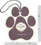 Pet House Car Air Freshener by One Fur All, Pack of 4 – Fresh Citrus - Non-Toxic Auto Air Freshener, Pet Odor Eliminating Air Freshener for Car, Ideal for Small Spaces, Dye Free Dog Car Air Freshener