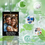 3-500Pcs Custom Air Fresheners with Picture - Personalized Double Sided Photo Text Logo Air Freshener for Car Hotel Business Event Promotion (General, Letter card)