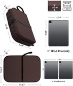 Gel Seat Cushion Portable Massage Travel Cushions, 14.5" x 10.5" Thick Foldable Seat Cushion for Car Office Chair Wheelchair Hip, Coccyx, Sciatica, Pressure Sores Tailbone Pain Relief