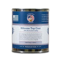 100% Silicone Roof Coating for RVs, Campers & Flat Roofs - Waterproof Seal for Leaks, Cracks & Seams - Ponding Water Resistant - Quart Light Gray