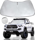 for Toyota Tacoma Windshield Sun Shade 2026 2025 2024-2016, Car Window Sunshade Fit Tacoma 2Dr 4Dr Pickup Foldable Limited 2Door 4Door Truck Sun Visor Protector for Toyota Tacoma Windshield