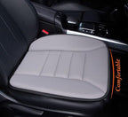 kingphenix Car Seat Cushion with 1.2inch Comfort Memory Foam, Seat Cushion for Car and Office Chair (Gray)