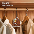 Big Foot Car Air Freshener 10-Pack for Men – Funny Sasquatch Car Air Freshener Hanging, New Car Scent, Humorous Gifts for Boyfriend, Husband, Dad, Truck Drivers