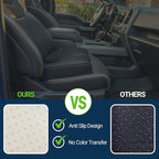 Season Guard Tailbone Pain Relief Office Chair Seat Cushion, Memory Foam Gel Seat Cushion for Sciatica Pain Relief with Washable Cover, Butt Cushion for Long Sitting, Mesh, Black
