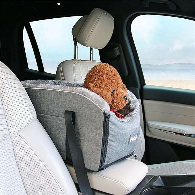 Cat for Car Console Puppies Carry Bag Outdoor Travel Shoulder Sightseeing Tote Safety Strap Pet Car Bed Dogs