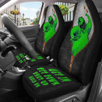 GENANY Nightmare Sack Car Seat Covers Set of 2, Breathable Front Seat Covers for Truck Sedan SUV, Horror Car Accessories, Horror Gift for Women Men