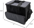 RoadPro RP5370 12-Volt Soft Sided Cooler Bag - Portable Camping 12V Electric Cooler for Camping Tailgating Traveling Plug in Cooler - Cools 35 Degrees Below Ambient Temperature