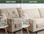 Couch Cleaner and Stain Remover Spray – Professional Strength, Multi-Surface Fabric and Upholstery Cleaner – Pet-Safe, Non-Toxic, Quick-Drying for Couches, Sofas & Car Interiors (COMBO)