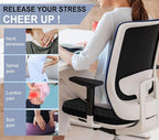20" Gel Seat Cushion for Long Sitting(Jumbo&Thick) – Office Chair Cushion – Wheelchair Cushions for Pressure Sores – Non-Slip Desk Chair Car Seat Cushion Driving – Sciatica & Back Pain Relief