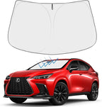 Proadsy Windshield Sunshade for 2022-2025 2026 Lexus NX NX250 NX350 NX350h NX450h+, Block Sun & UV Car Protector, Foldable Front Window Sun Shade Keep Car Cooler