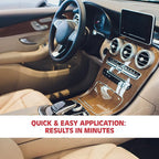 SHINE ARMOR Plastic Restorer UV Protection from UV Rays Restores Vinyl Trim Rubber Polypropylene and More Restores Dull Plastic and Degraded Plastic Protector Prevents Drying & Aging 8 Fl Oz