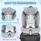 Pinkunn Gel Car Seat Baby Cooling Pad for Summer Breathable Stroller Cooler Pad Multifunctional Carseat Cooling Mat for Baby Child Dining Chair Safety Seat Stroller(Blue, White,Sea)