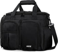 MIER Lunch Box for Men Heavy Duty Insulated Lunch Bag 20 Cans Large Leakproof Soft Cooler Bags with Multiple Pockets for Picnic Work Travel (Black)