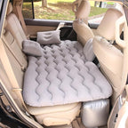 Car Air Mattress for Silverado 1500/GMC Sierra 1500 2019-2023 2024, Inflatable Car Bed for Back Seat Sleeping, Soft Car Inflatable Bed Back Seat Mattress Airbed,B Grey