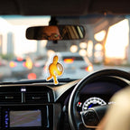 Pounchi Funny Meme Car Air Freshener Cards (8 Pack Refreshing Ice Scent) Funny Accessories for Car Interior Hanging Gift Rearview Pendant Supplies