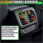 4PCS Plant Air Freshener Vent Clip, 3D Artificial Plant, Cute Mini Car Flower Vase Diffuser, Creative Car Aromatherapy, Interior Decoration Accessories