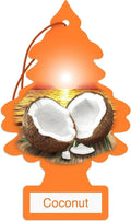 LITTLE TREES Car Air Freshener | Hanging Paper Tree for Home or Car | Pina Coconut | Pack 6