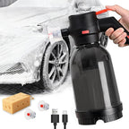 Electric Foam Sprayer for Car Wash, 130 PSI Battery Powered Cordless Foam Cannon, 2-Liter Portable Foam Pump Sprayer 2026 New Upgrade
