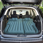 Umbrauto Car Air Mattress for Full Size SUV, Upgraded Flocked Surface/Durable 210T Bottom Van Camping Bed, Quick Inflation w/Electric Pump Sleeping Airbed for SUV Back Trunk