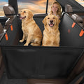 FURTIME XL Dog Car Seat, Upgraded PU Leather Back Seat Extender with Hard Bottom, Waterproof Pet Car Seat Cover for Large Medium Sized Dog, Pet Hammock for Cars, SUVs, Trucks