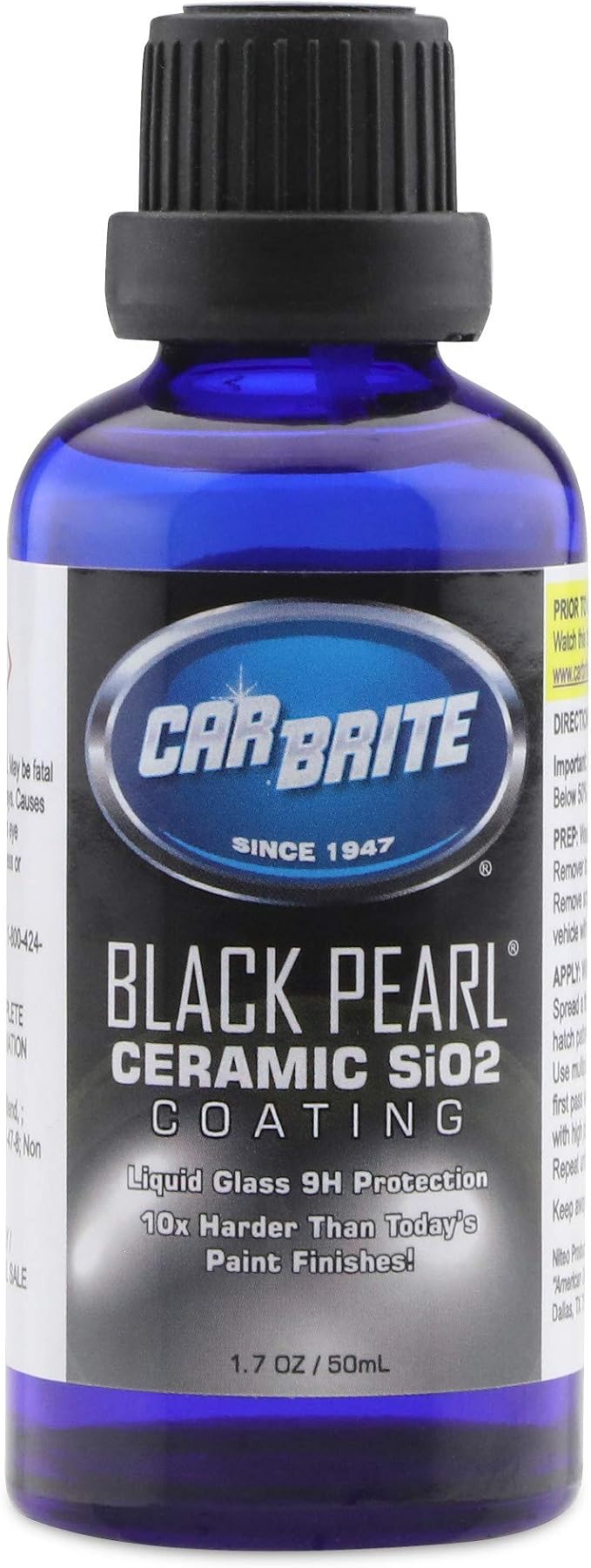 CAR BRITE Black Pearl SiO2 Ceramic Coating Kit