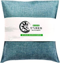 500g Activated Charcoal Air Purifying Bag, Natural Odor Absorber,Natural Smell Deodorizer, Car Air Freshener Bag, Car Air Odor Remover Absorbers for Car, Home, Bedroom, Closet (Blue,1 Pcs)