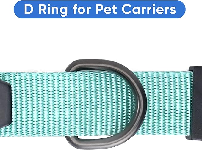 Pawtitas Dog Seat Belt | Pet Safety Seat Belt with Adjustable Strap for Small to Large Dogs | Exceeds Dog Safety Standards | Keep Your Dog Secure in The Car - Teal Car Seat Belt for Dogs