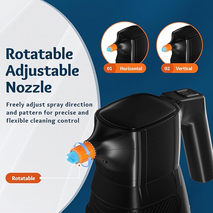 Awakening 2L Electric Foam Sprayer, Cordless Car Foam Cannon, 68oz Rechargeable Battery Foam Blaster, 52PSI Portable Electric Foam Cannon for Auto Car Detailing