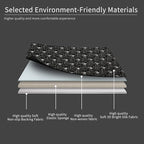 Auto Newer Luxury Breathable Car Seat Cover,Rear Car Seat Protector, Fit Four Seasons of Universal Automotive Vehicle Cushion Cover, Compatible with 91% Cars,SUV,Trucks (Black,Rear Seats)