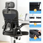 Large Lumbar Support Pillow for Office Chair, Car Seats and Home Desks, Ergonomic Back Support with Double Adjustable Straps, Machine Washable Cover, Grey