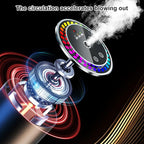 Mist Ultrasonic Humidifier Car Fragrance Diffuser Sure Here's A Product Title for Listing Air Freshener with Colorful Light Rechargeable Auto Pine Needles