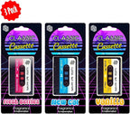 Retro Cassette Car Air Freshener 3 Pack by ImagineeringDepot - Novelty Audio Tape Design, 90s Gifts, New Car Scent, Vanilla Scent, Crystal Ice Scent, Long-Lasting Freshness, Classic Gift