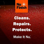 Nu Finish Exterior Finish Detailing Kit, Car Care Kit Protects Car Exterior, Includes Nu Finish Scratch Doctor Car Scratch Remover, Better Than Wax Ceramic Coating and Once A Year Car Polish, 3 Count
