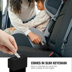 Morlike Silicone Seatbelt Secure Buckle Safety Cover Lock | Keep Children Safe in Car Seat and Prevent Kids from Accidentally Unbuckling | Buckle Guard Fits Almost Vehicles(Black, 1 Pack)