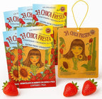 6 pack Strawberry La Chica Fresita air Fresheners Aromatizante Fresa