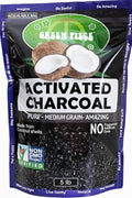 Green Piece® Activated Charcoal Medium Grain – Resealable 5 lb Bag - SUPER CLEAN - Rid Odor – Made from Coconut Shells – Kid/Pet Friendly, Great for Aquariums, Water Filters, & More