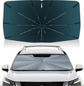 Autorder Windshield Sun Shade Umbrella for 2022-2025 2026 Nissan Pathfinder Accessories,Upgraded Ice Crystal Material,Easy Setup Umbrella Sunshade for Car Windshield,100% Sun Blocking