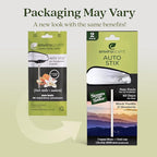 Enviroscent Non-Toxic* Car Air Freshener Auto Stix® - Scents Made Safer - Enjoy Fragrance Lasts Up to 480 Days - Includes Auto Stix® Diffusers & Elastic Loops - Black Vanilla & Mandarin (Pack of 8)