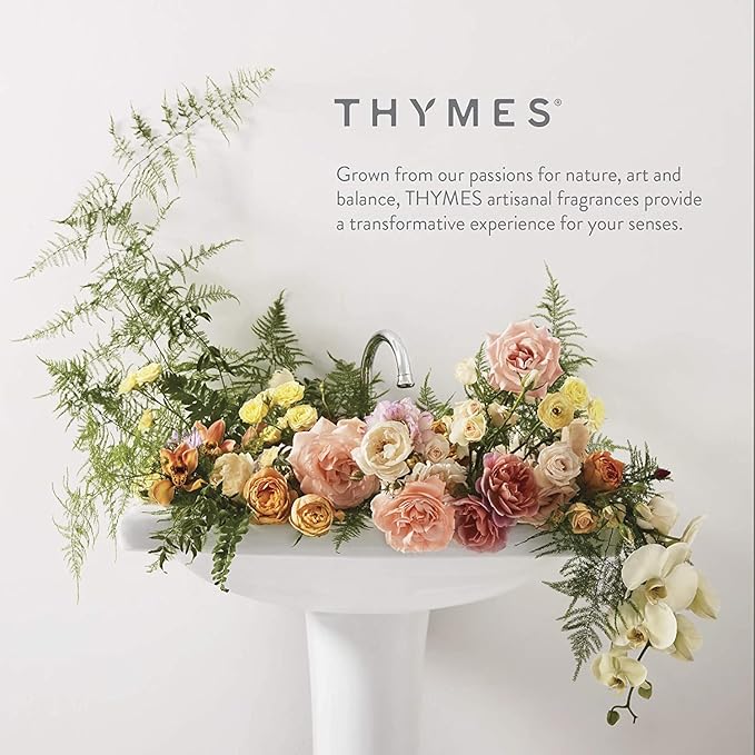 Thymes Pura Car Diffuser Refills – 2 Pack of Vehicle Air Fresheners – Air Freshener Car Accessories for Women & Men – Notes of Cedar Wood, Lavender & White Pepper (Washed Linen, Pack of 2)