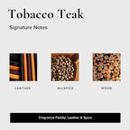 Tobacco Teak Car Air Freshener - 4 Pack