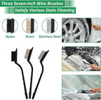 18PCS Car Detailing Brush Set, Car Interior Detailing Kit for Cleaning Interior, Exterior, Wheels, Dashboard, Upholstery Care, Professional Car Care Kit for Car Owners and Enthusiasts